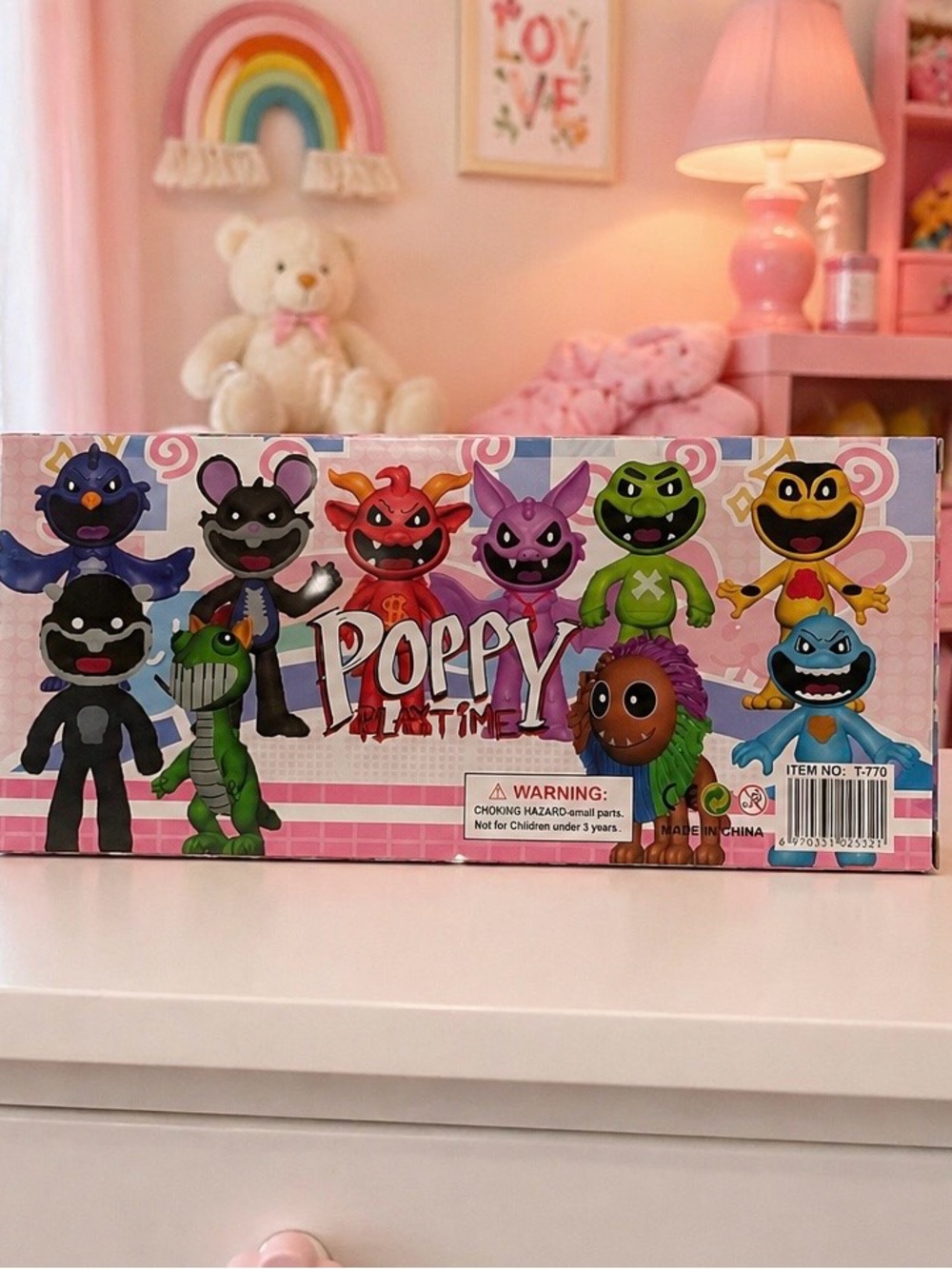 Poppy Playtime Figure Set โ 5 Pack Characters Toy Set New in Box - Picture 2 of 5